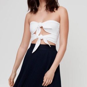 Aritzia Wilfred Daveney Tube top